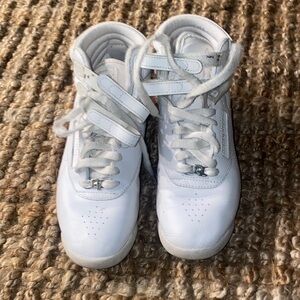 Reebok White High-Top Sneakers